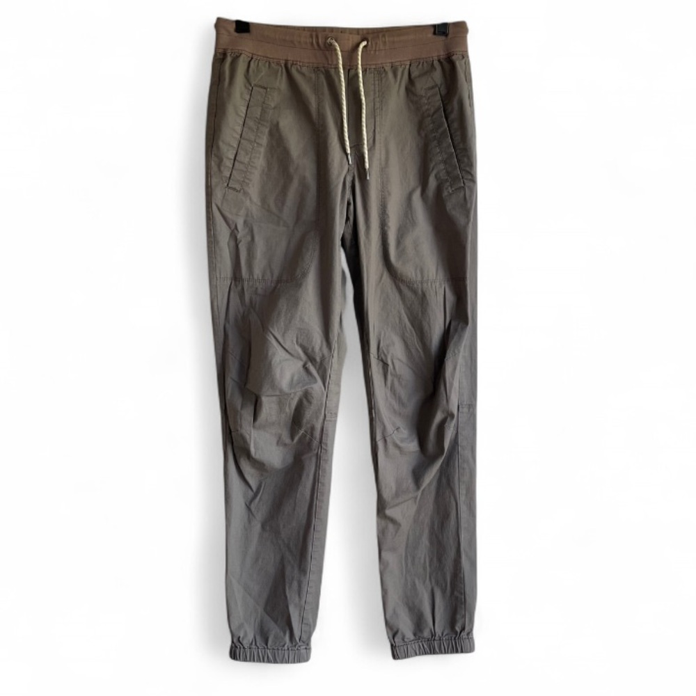 Vuori Men's Ripstop Olive Green Joggers Size S